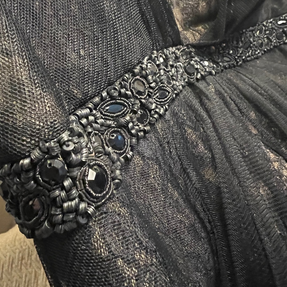 Black Ball Gown by Teri Jon - Picture 3 of 15